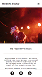 Mobile Screenshot of mineralsound.com